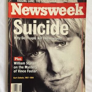 Kurt Cobain Newsweek Magazine